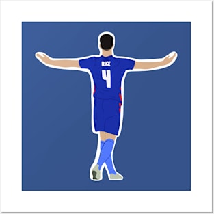 Declan Rice - Three Lions Posters and Art